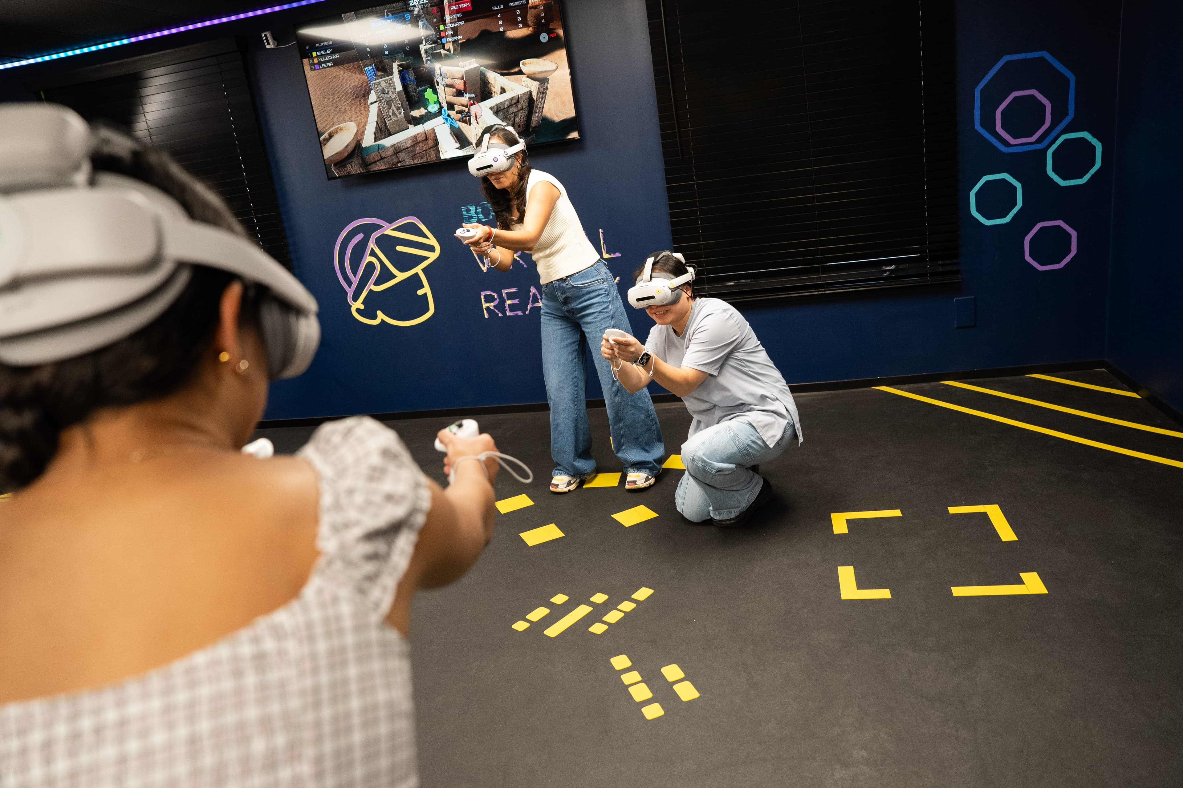 VR Arena free-roam gameplay