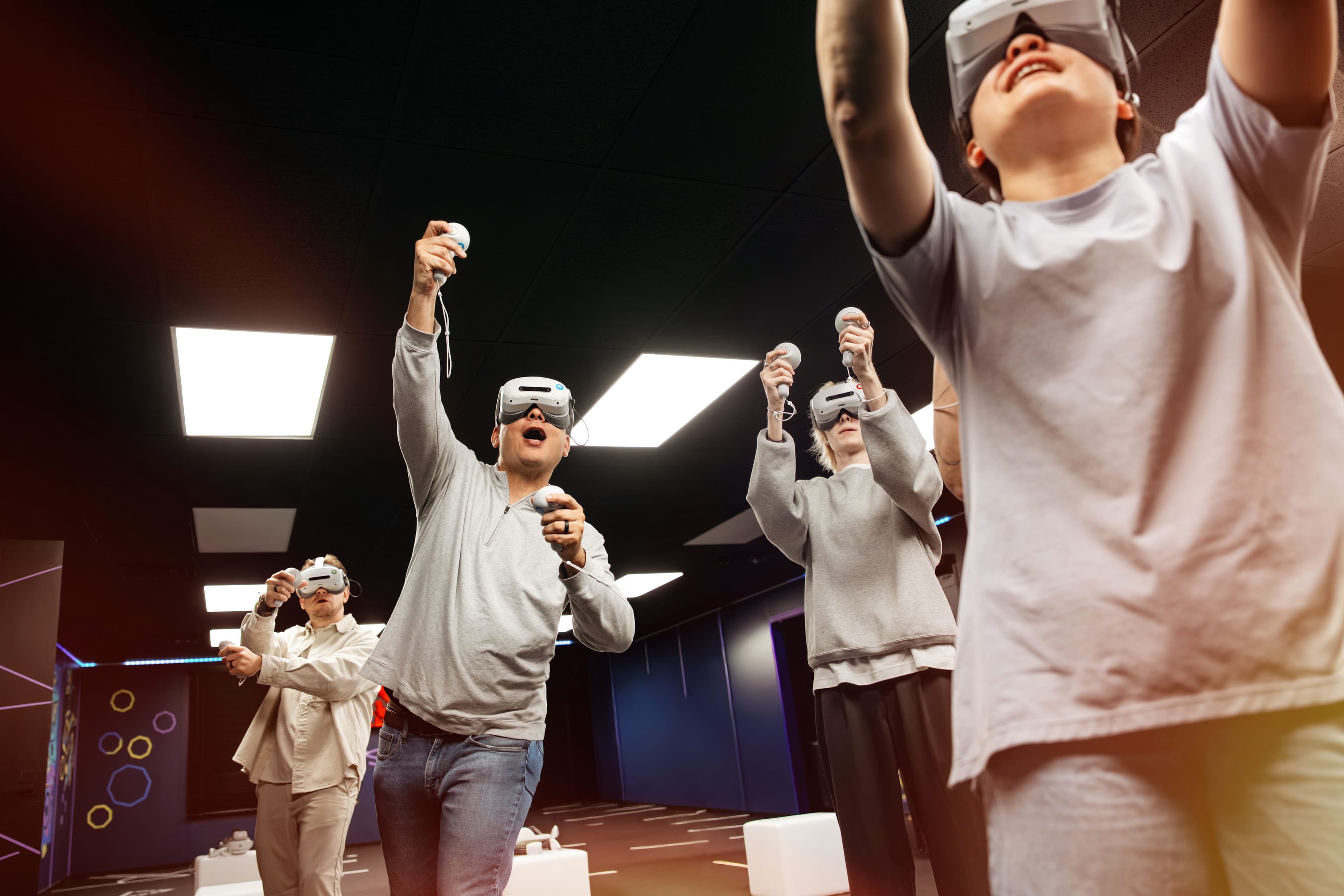 VR Arena multiplayer action