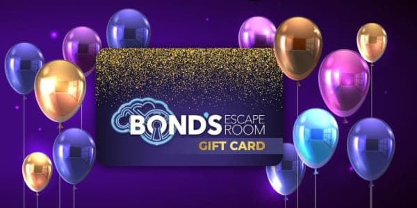 Bond's Escape Room Gift Card