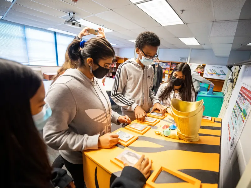 A custom educational escape game built for schools