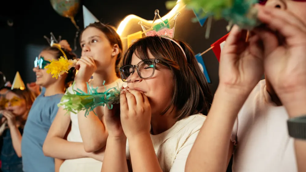 Teens celebrating a birthday at Bond's