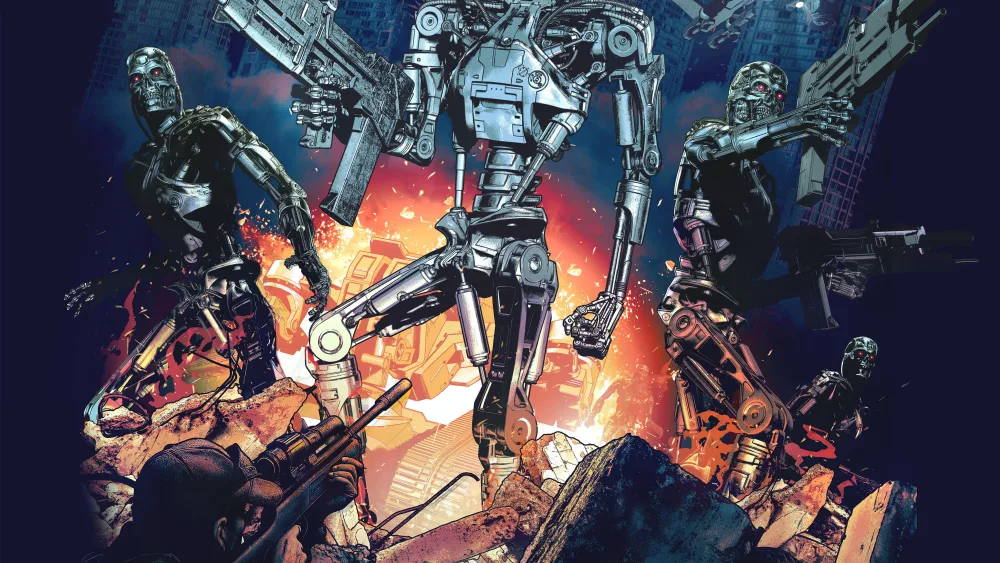 Terminator Uprising in the VR Arena at Bond's Fairfax