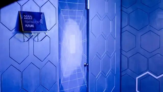 2233: Evil A.I., inside the room at Bond's Fairfax