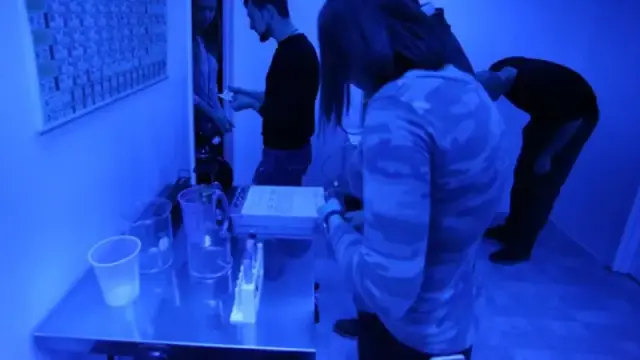 The Cure, inside the room at Bond's Fairfax